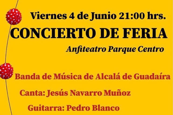 Concierto de Feria en el anfiteatro del Parque Centro