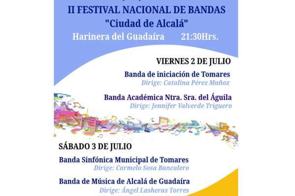 II Festival Nacional de Bandas 'Ciudad de Alcalá'