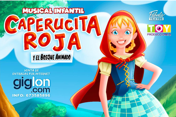 Musical Infantil `Caperucita Roja y el bosque animado´