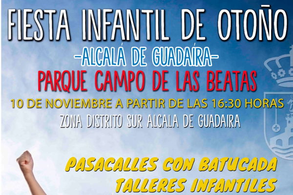 Fiesta Infantil de Otoño en el parque Campo de las Beatas