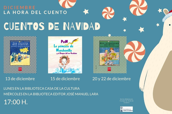 Cuentos de Navidad en las bibliotecas públicas