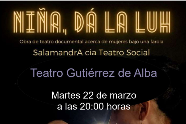 Obra de teatro documental acerca de mujeres