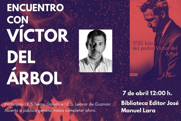 Encuentro literario con el escritor Víctor del Árbol