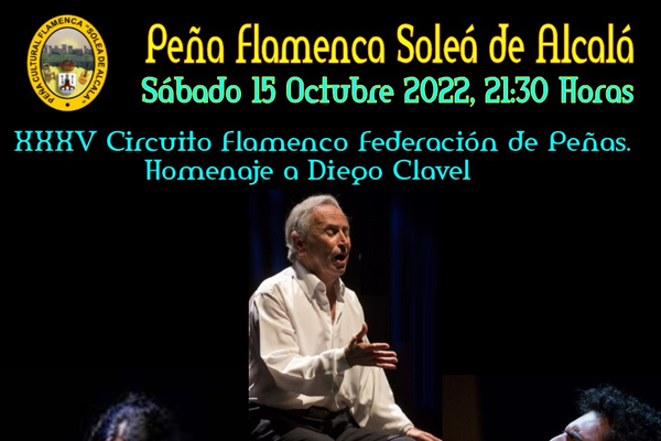 Circuito flamenco de federación de Peñas en la Peña Flamenca de Alcalá