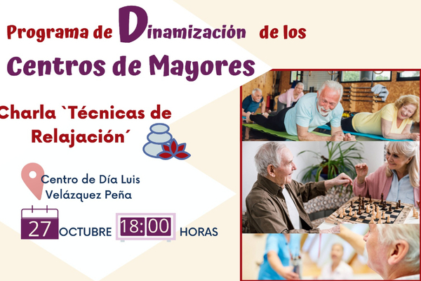 Taller de técnicas de relajación para personas mayores