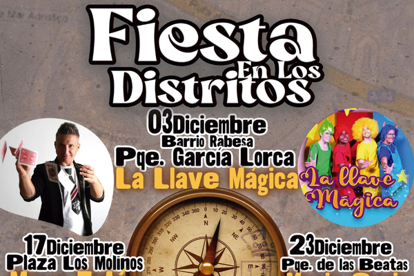 Fiesta en los distritos con espectáculos en parques de Alcalá