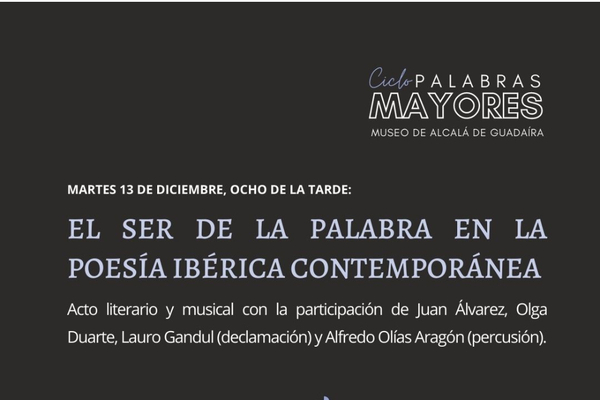 Acto literario y musical en el Museo