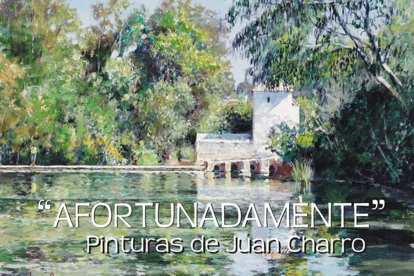 Las pinturas de Juan Charro en la Casa de la Cultura