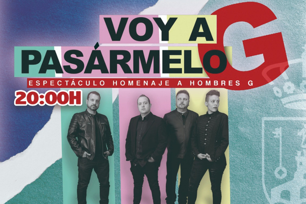 Concierto Tributo a Hombres G este sábado 28 de enero en La Plazuela