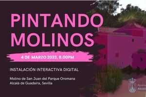 Instalación interactiva digital en el Molino de San Juan