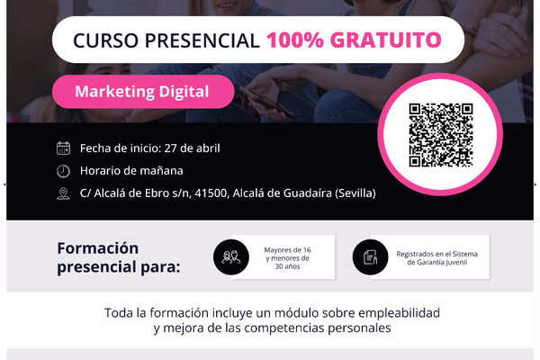 Curso gratuito de orientación laboral sobre Marketing Digital