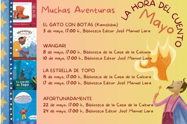 Cuentos de aventuras para el mes de mayo