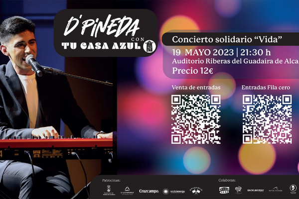 Concierto solidario de D'Pineda en el Riberas del Guadaíra