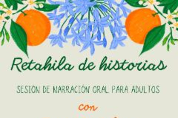 Sesión de narración oral para adultos