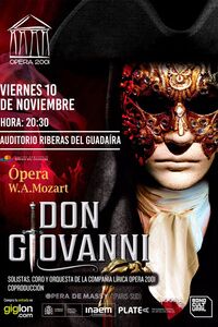 La ópera Don Giovanni inundará el Auditorio alcalareño
