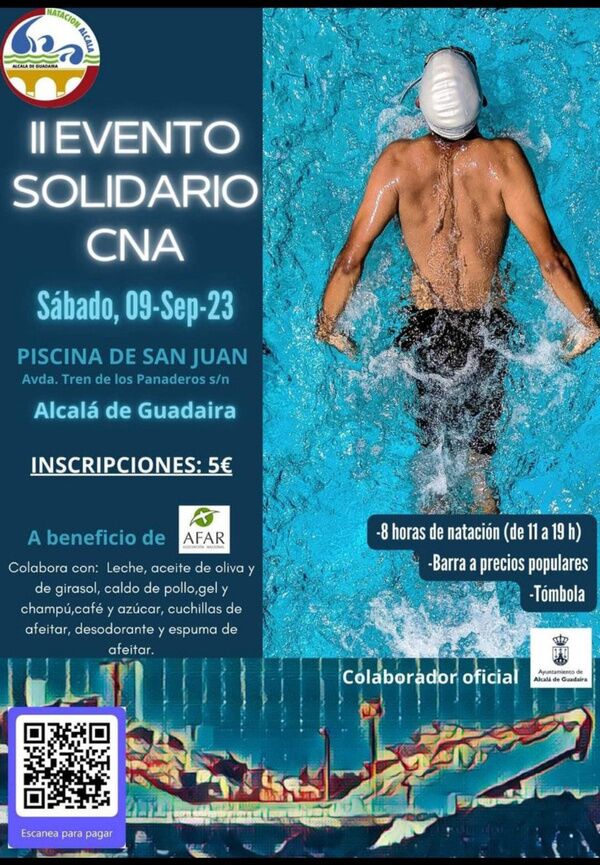 II Evento Solidario del Club Natación Alcalá `Brazadas Solidarias´