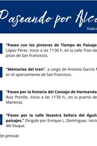 La XXII edición de Paseando por Alcalá recuerda a Octavio Sánchez Ramos