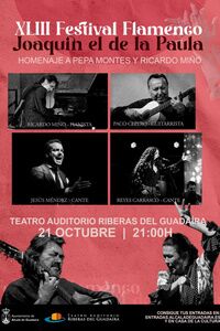 Festival Flamenco Joaquín el de la Paula. 43 Edición