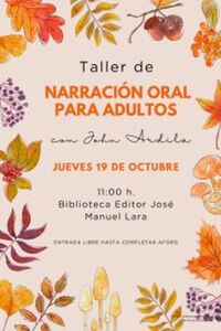 Narración oral para adultos