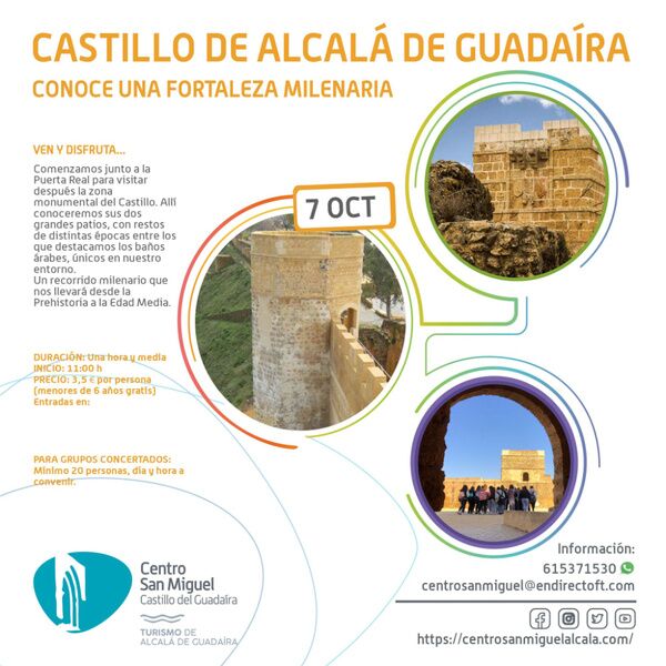 Visita guiada al Castillo de Alcalá