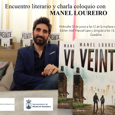 Encuentro literario con Loureiro, autor de novelas de éxito internacional
