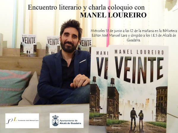 La Biblioteca finaliza el curso escolar organizando un encuentro literario con Loureiro, autor de novelas de gran éxito de ventas