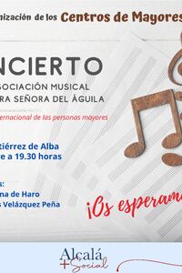 Concierto para celebrar el Día Internacional del Mayor