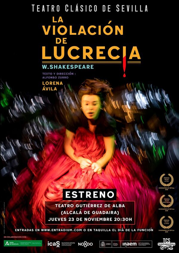 Llega al Gutiérrez de Alba la obra `La violación de Lucrecia´