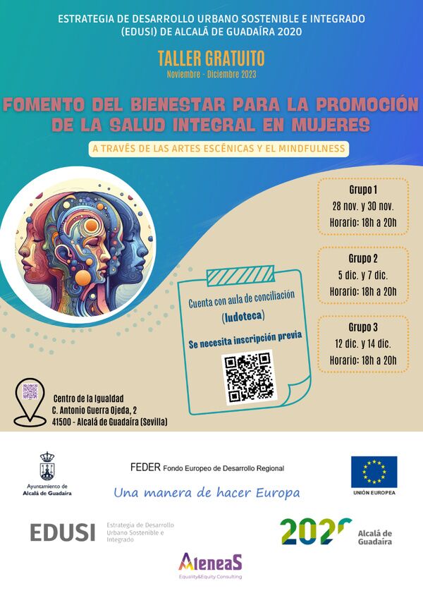 Taller gratuito de fomento del bienestar para la promoción de la salud integral en las mujeres