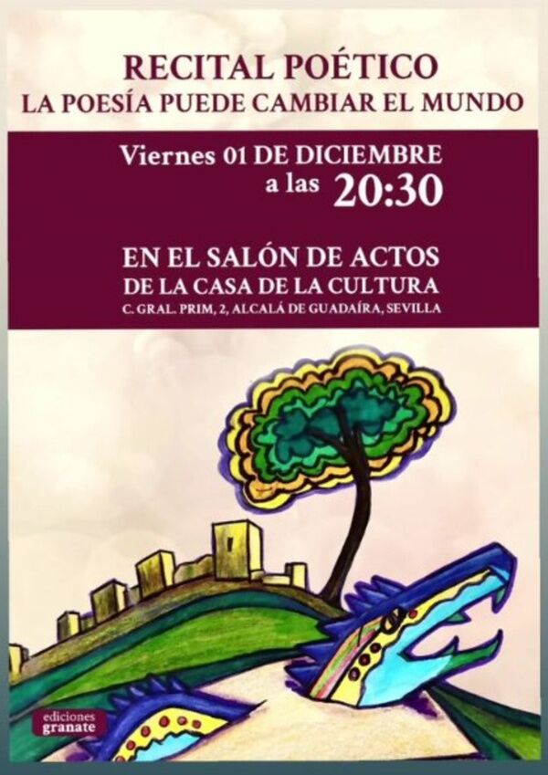 Recital poético del alcalareño Luis Brenes