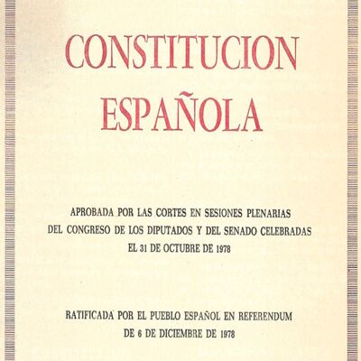 6 de Diciembre, Día de la Constitución española