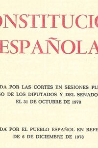 6 de Diciembre, Día de la Constitución española