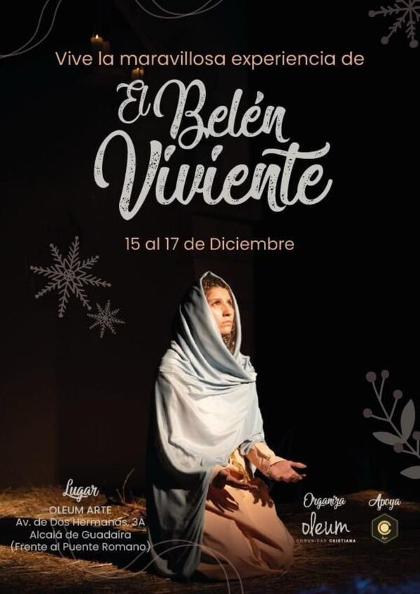 Belén viviente en Alcalá