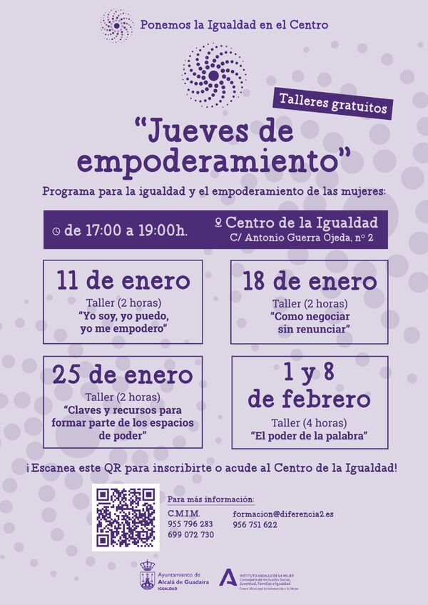 Programa para la igualdad y empoderamiento de las mujeres