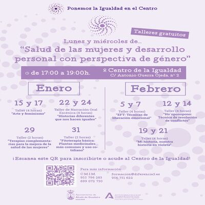 Programa de salud y desarrollo personal para las mujeres