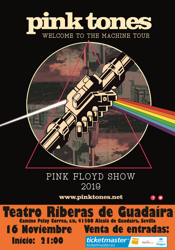 El Auditorio recibe en noviembre a Pink Tones con `Pink Floyd Show´