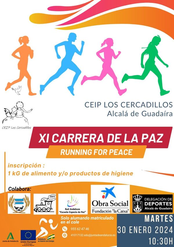 Carrera de la Paz del CEIP Los Cercadillos