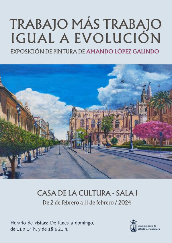 Exposición de pintura de Amando López Galindo