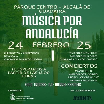 Música por Andalucía en el Parque Centro