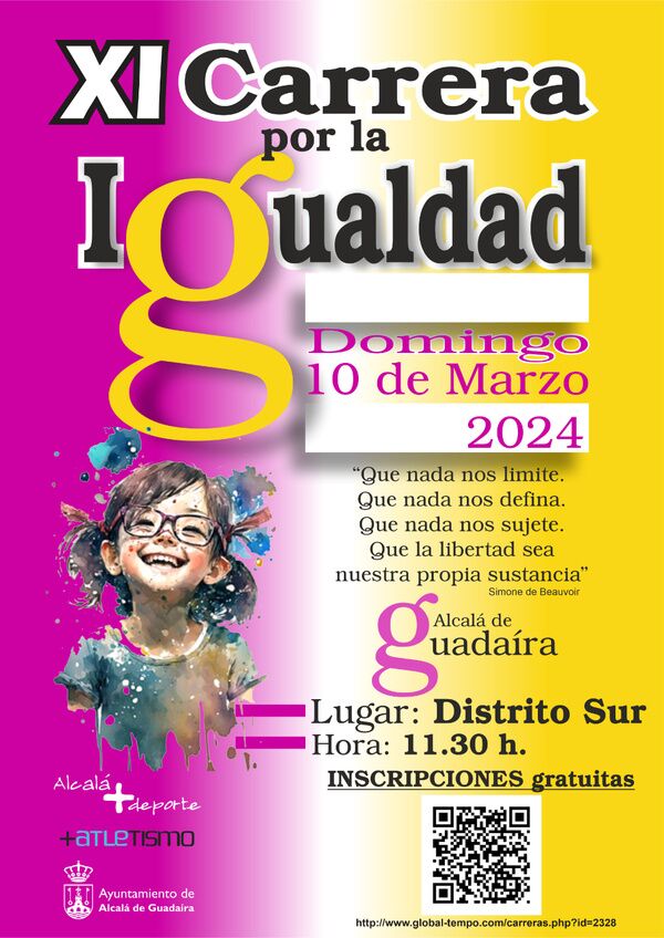 Alcalá celebra la XI Carrera por la Igualdad