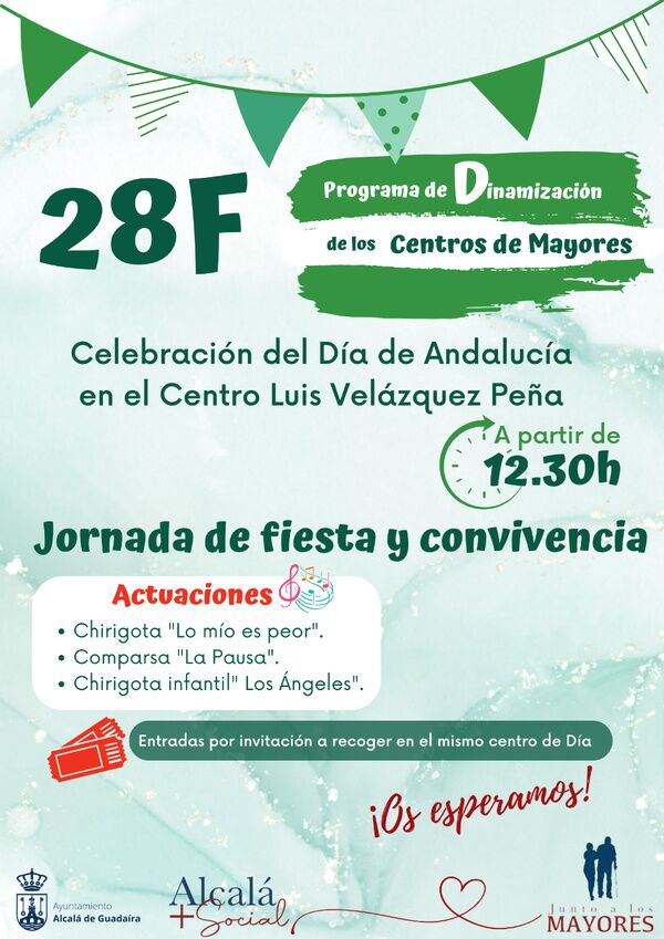 Jornada de convivencia en el Luis Velázquez Peña por el Día de Andalucía