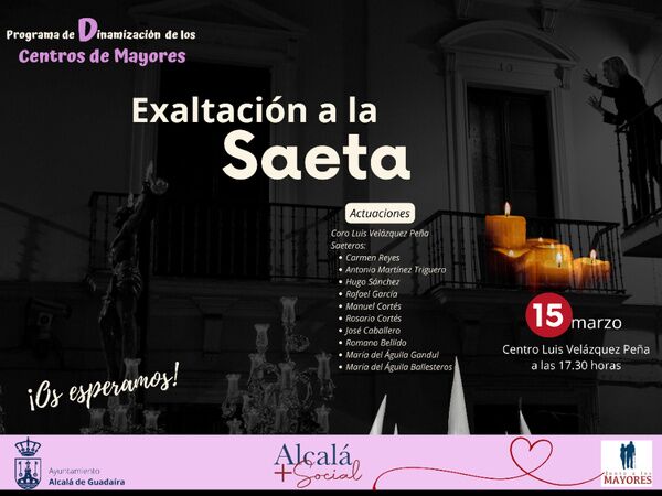 Exaltación a la saeta para los mayores de Alcalá