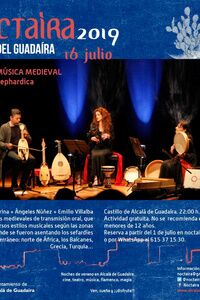 #Noctaíra19 en el Castillo con la música medieval de Sephardica