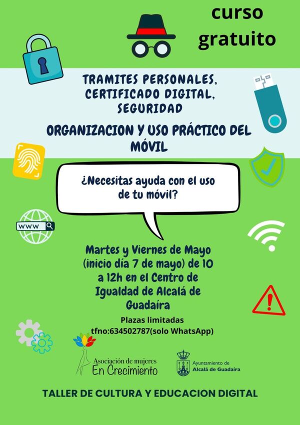 Clases gratuitas para uso del móvil