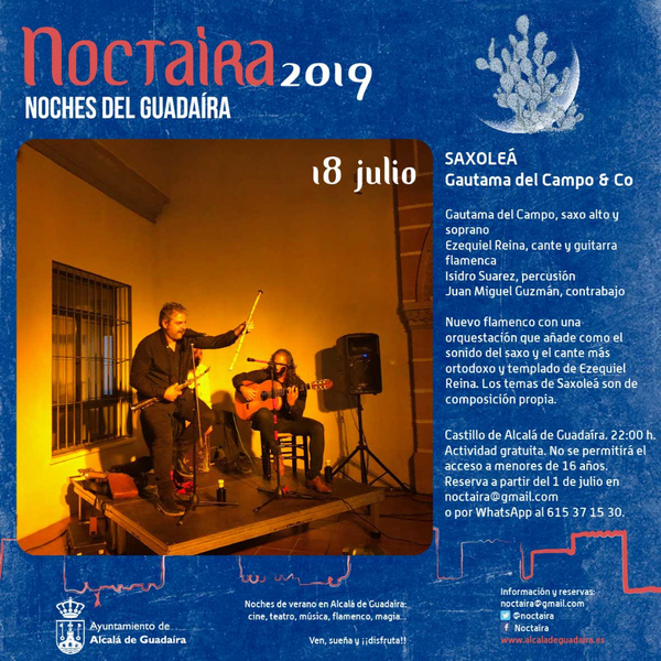 #Noctaíra19 en el Castillo con Saxoleá