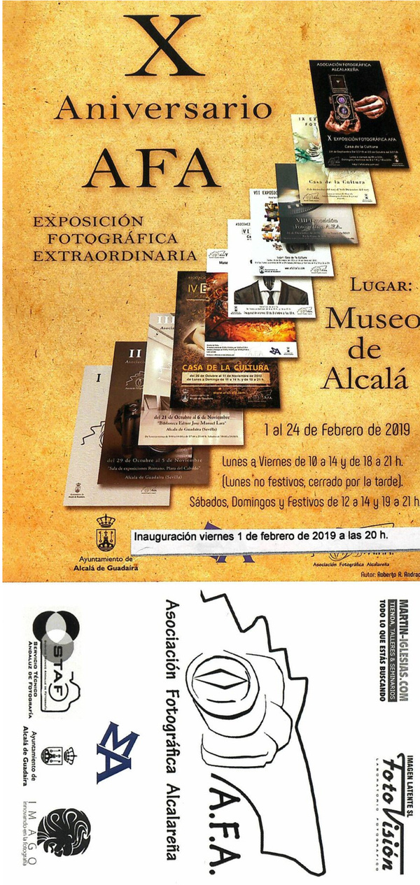 El Museo se convierte en marco de celebración del X Aniversario de la Asociación Fotográfica Alcalareña (AFA)