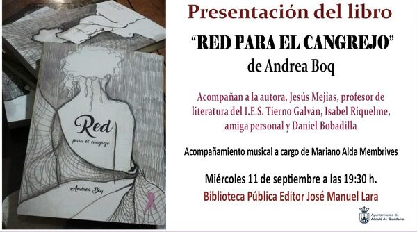 Presentación en la biblioteca del libro `Red para el Cangrejo´