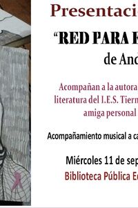 Presentación en la biblioteca del libro `Red para el Cangrejo´