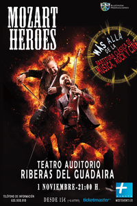 Más allá de la partitura clásica con el dúo suizo Mozart Heroes