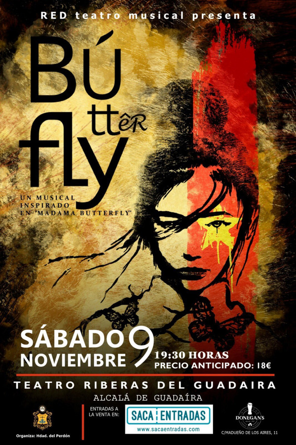 El musical inspirado en Madame Butterfly llega al Auditorio